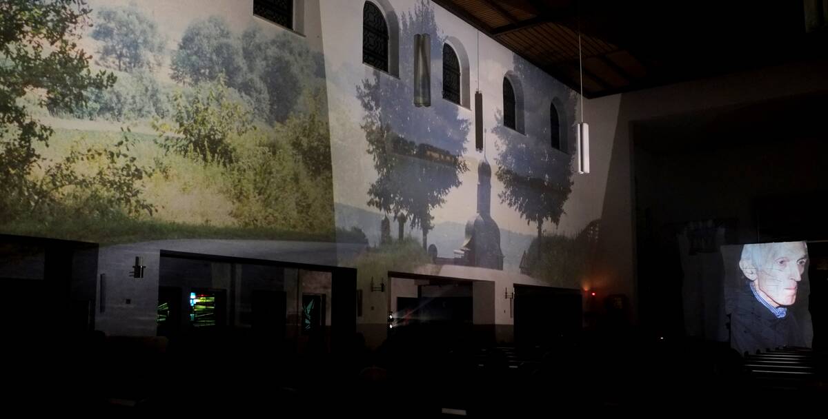 Licht- und Klanginstallation 1