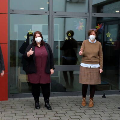 Gruppenbild Einführung Kerstin Falkuß