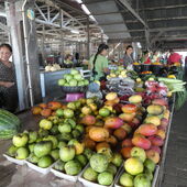 Surinam: Markt in Nickerie